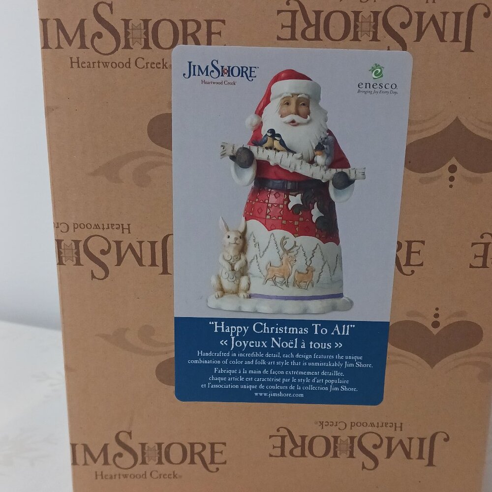 Jim Shore Happy Christmas to All.
